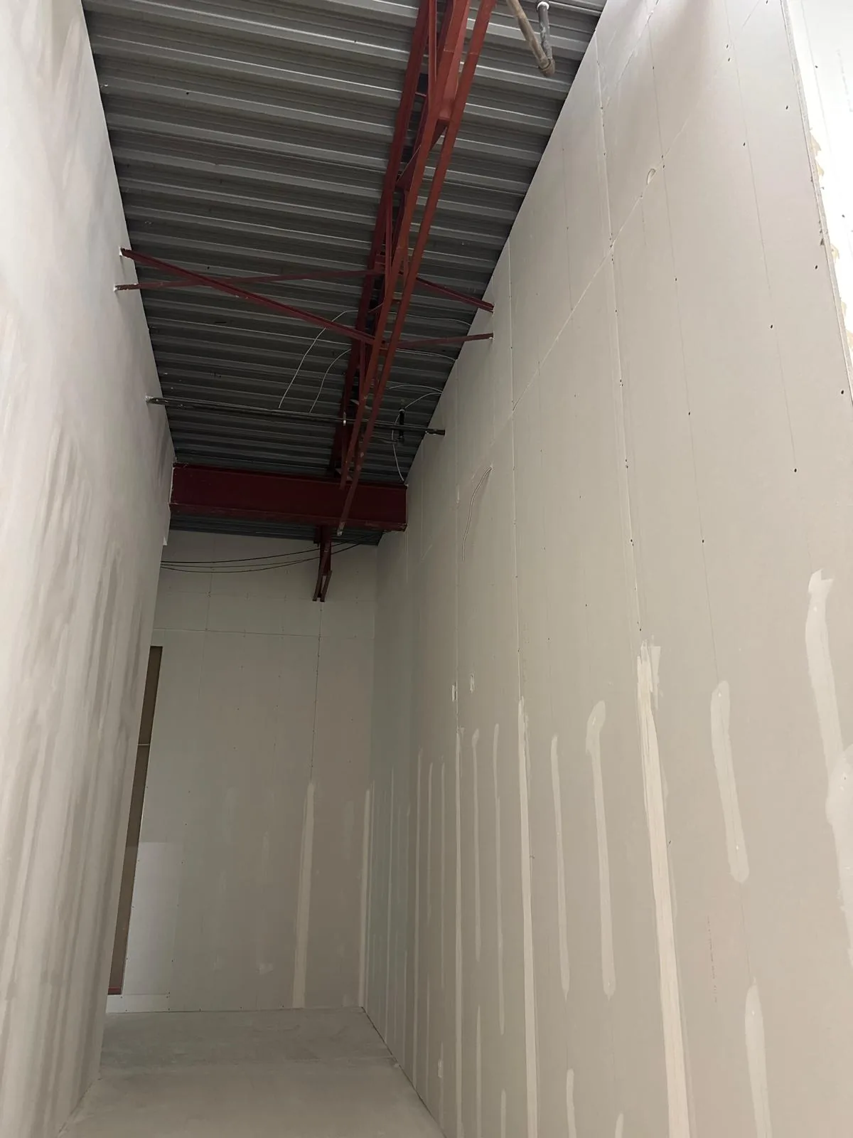 Fire-rated shaft wall