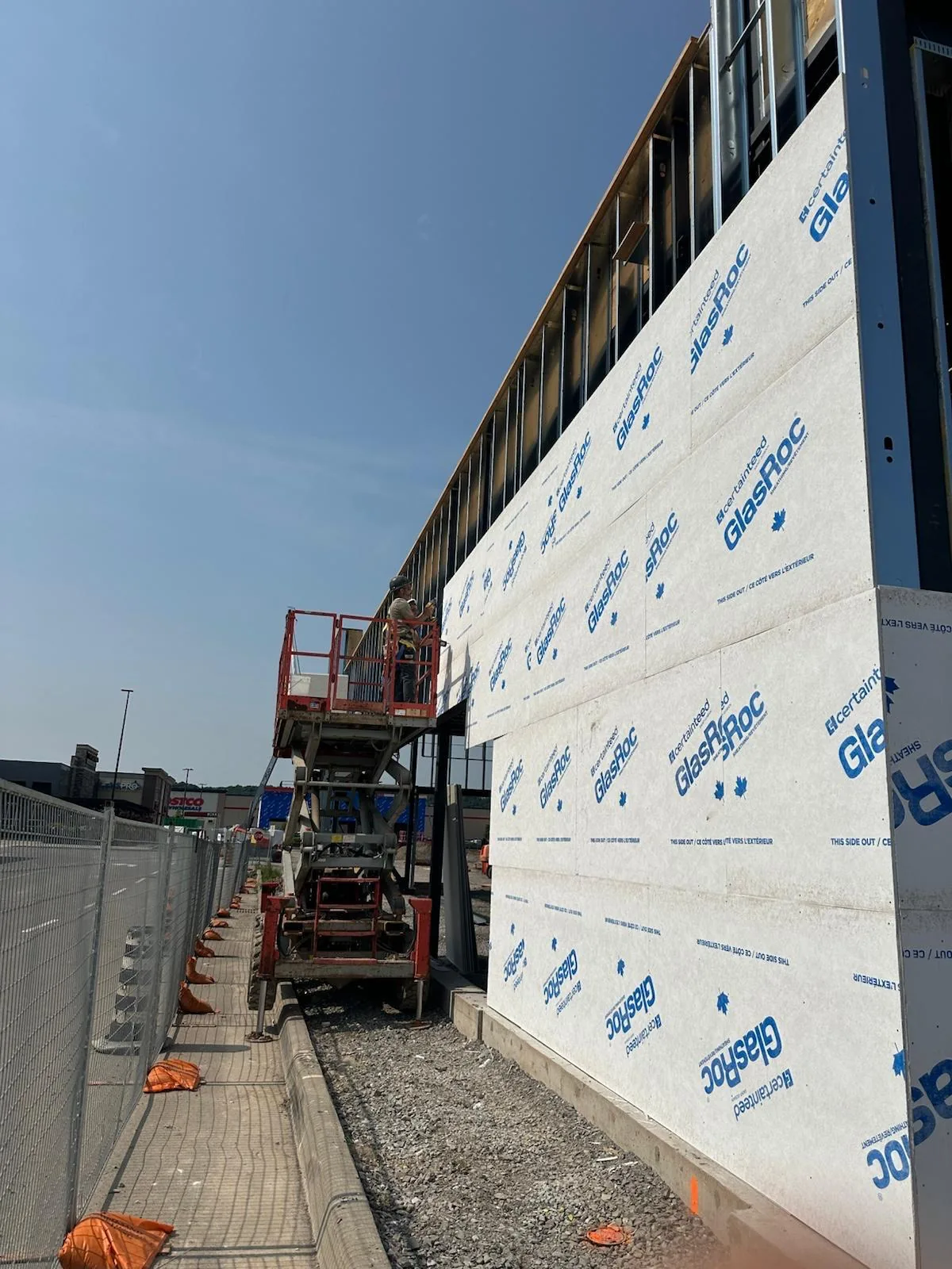 Exterior sheathing